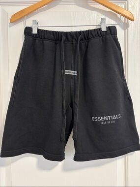 Black Men's Sweat Shorts